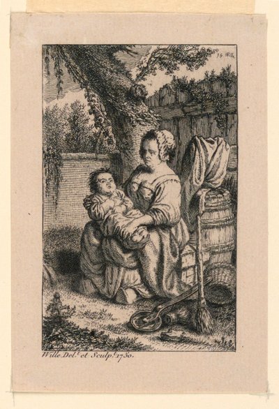 A enfermeira de Johann Georg Wille