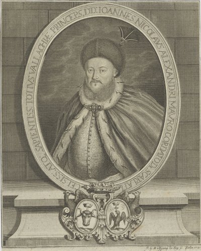 Nicolaos Mavrocordatos 1680-1730, 1721. de Johann Georg Wolfgang