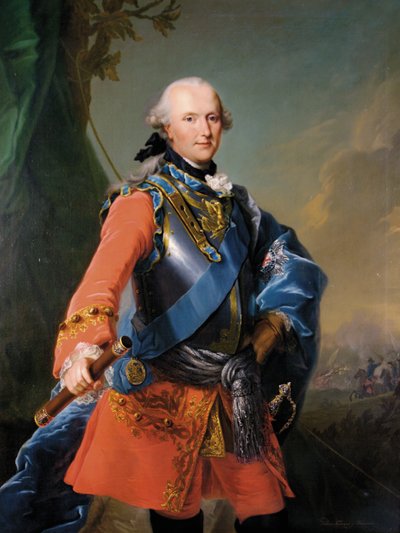Príncipe Ferdinando, Duque de Brunswick-Luneburg, 1759 de Johann Georg Ziesenis