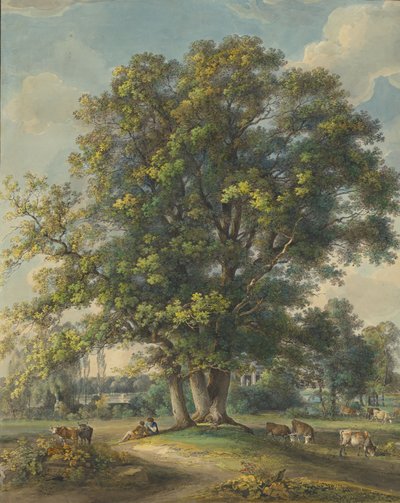 Estou na Arcádia, 17901800. de Johann Georg von Dillis