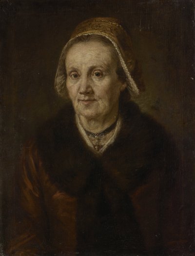 Mulher idosa com touca de Johann Georg von Edlinger