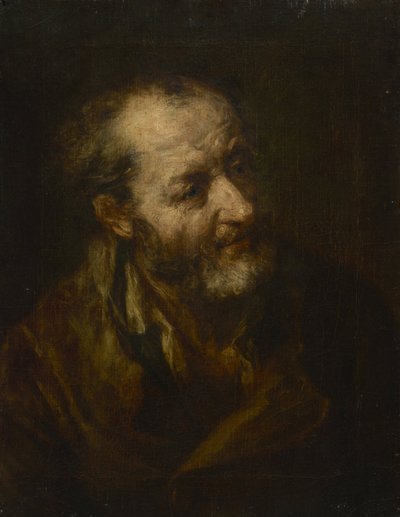 Retrato de um velho de Johann Georg von Edlinger