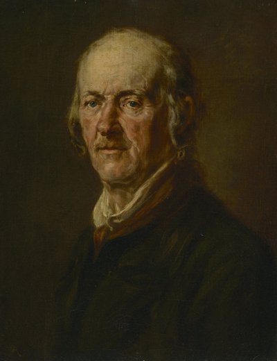 Retrato de um homem velho de Johann Georg von Edlinger