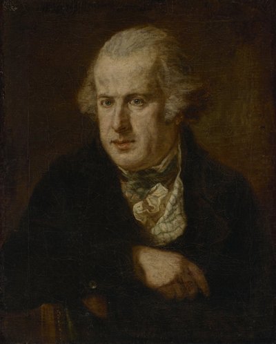 Retrato masculino (antigo R. A. Boos) de Johann Georg von Edlinger