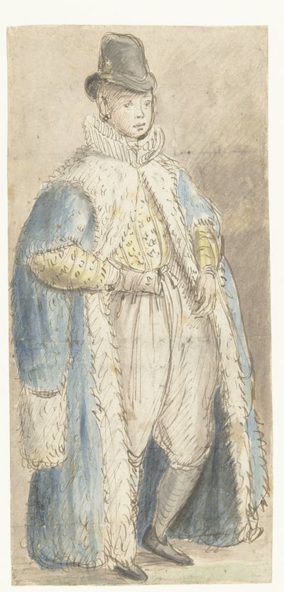 Retrato do filho de Frederico V, Eleitor Palatino (?) de Johann Goltz (possibly)