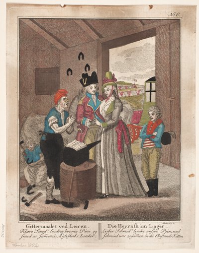 O casamento em Leiren de Johann Gottlieb Friedrich