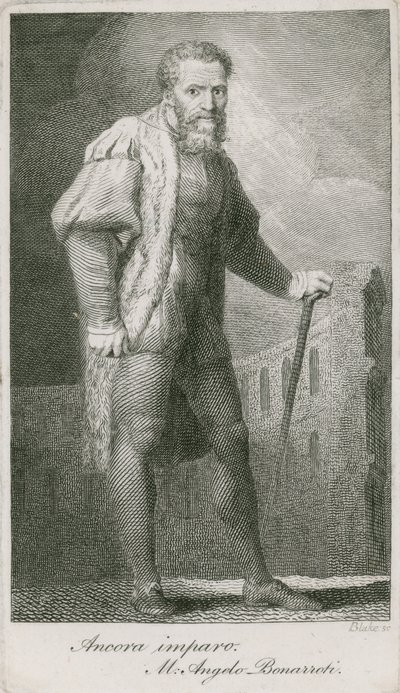 Michelangelo Buonarroti de Johann Heinrich Füssli