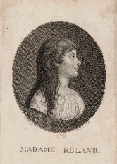 Madame Roland: Bréa pinx; H. Lips sculps. de Johann Heinrich Lips