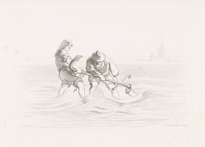 A âncora Os Filhos do Mar (título da série) de Johann Heinrich Maria Hubert Rennefeld
