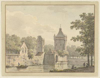 Castelo De Pol em Vianen de Johann Heinrich Muntz