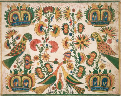 Fraktur, ca. 1770-1800. de Johann Heinrich Otto
