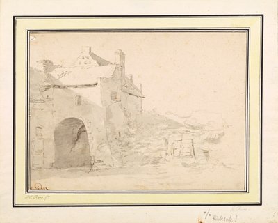 Estudo arquitetônico de Johann Heinrich Roos