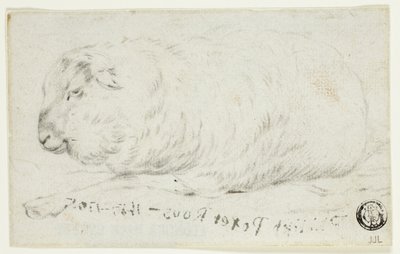 Ovelhas deitadas de Johann Heinrich Roos