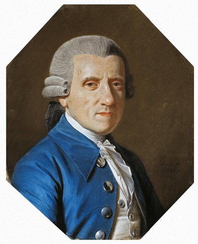 Retrato de Loewis de Menar, 1784 de Johann Heinrich Schmidt