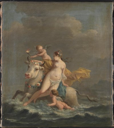 O estupro de Europa de Johann Heinrich Tischbein d.Æ.
