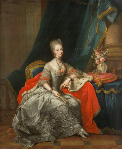 Margravine Philippine de Brandenburg-Schwedt 1745-1800, Landgravine de Hesse-Kassel, 1774. de Johann Heinrich Tischbein