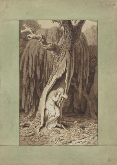 Dríade. Série Idylls, ca 1820. de Johann Heinrich Wilhelm Tischbein