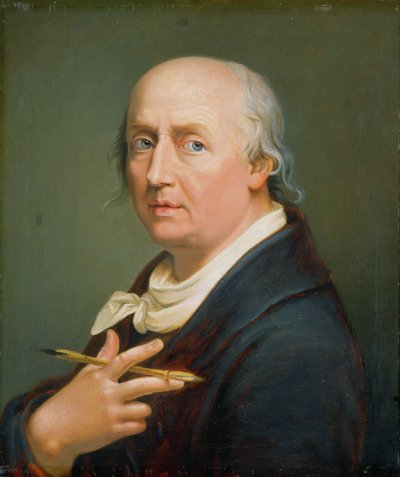 Auto-retrato de Johann Heinrich Wilhelm Tischbein