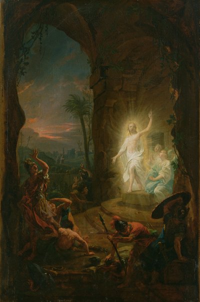 A ressurreição, 1763 de Johann Heinrich Wilhelm Tischbein