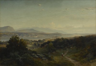 Paisagem, Hyde Park, Nova York, 1859 de Johann Herman Carmiencke
