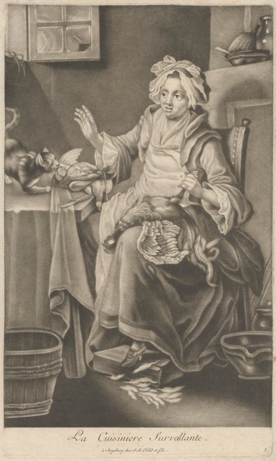 O cozinheiro supervisor de Johann Jacobus Haid