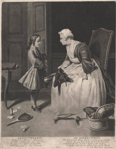 A governanta de Johann Jacobus Haid