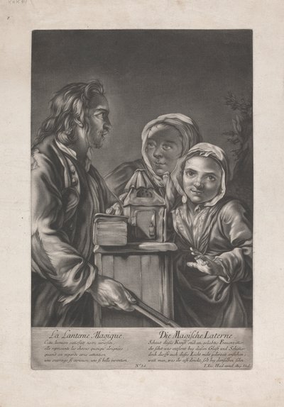 A lanterna mágica de Johann Jacobus Haid