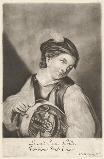 O pequeno jogador da cidade de Johann Jacobus Haid