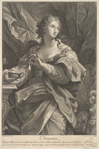 Cleópatra, 1720. de Johann Jakob Frey the Elder