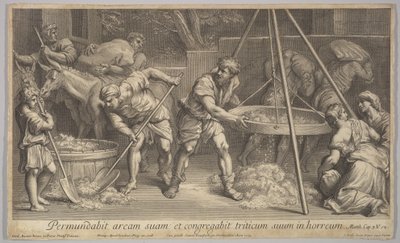 The Wheat & The Chaff, 1728. de Johann Jakob Frey the Elder
