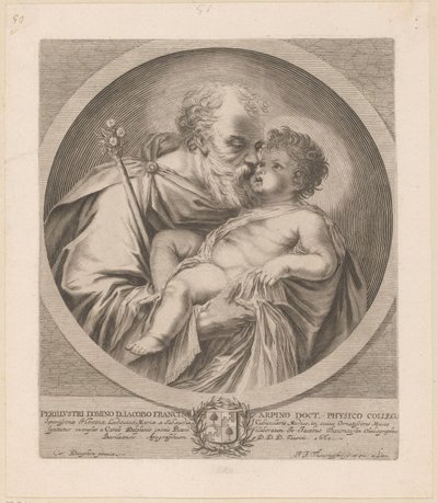 São José com a Criança Cristo de Johann Jakob Thurneysen (I)