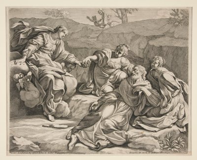 São Guilherme Assistido por Virgens de Johann Jakob von Sandrart