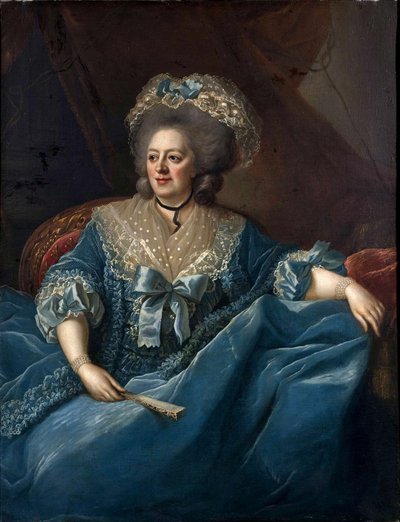 Francês: Marie-Louise-Thérèse-Victoire de France, conhecida como Madame Victoire, filha de Luís XV (1733-1799) de Johann Julius Heinsius