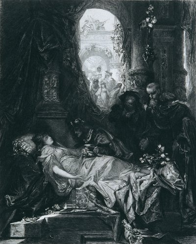 A aparentemente morta Julieta Capuleto de Johann Klaus