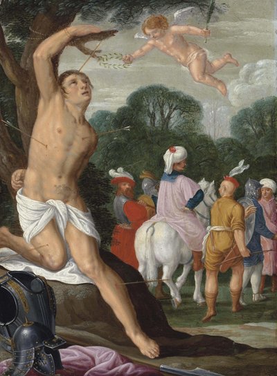 O martírio de São Sebastião de Johann König