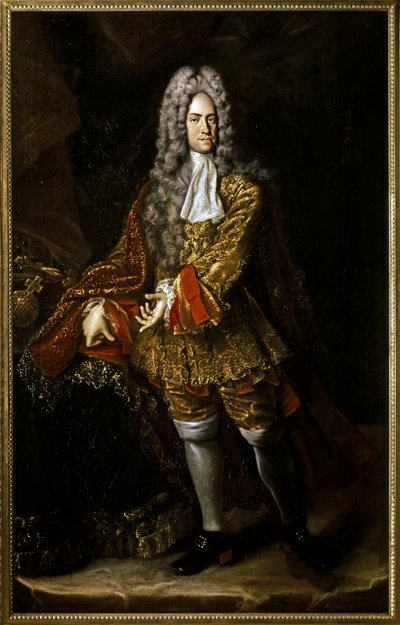 KARL VI: Imperador e pai de Maria Theresia. de Johann Kupezky or Kupetzky