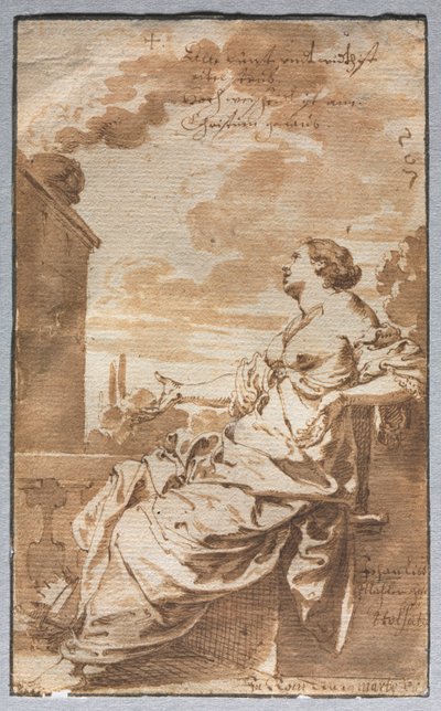 Alegoria da crença cristã, c. 1622 de Johann Liss