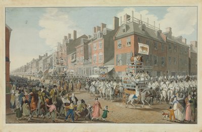 Desfile dos Victuallers de Johann Ludwig Krimmel