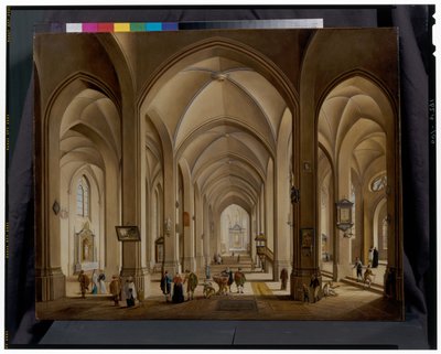 Interior da igreja de Johann Ludwig Ernst Morgenstern