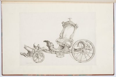 Projeto para um Cabriolet de Johann Michael Hoppenhaupt II