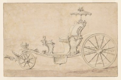 Projeto para um Cabriolet de Johann Michael Hoppenhaupt II
