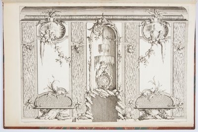 Design para uma tela de Johann Michael Hoppenhaupt II