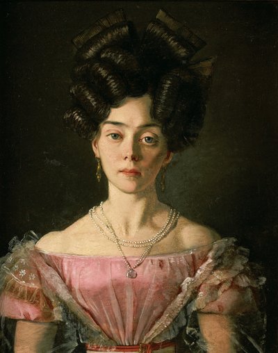 Jovem senhora de Johann Michael Neder