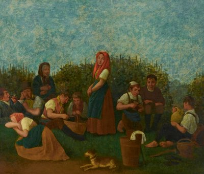 Descanse na vinha (a família Schreiber) de Johann Michael Neder