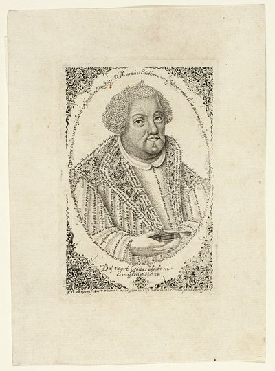 Martinho Lutero de Johann Michael Puchler