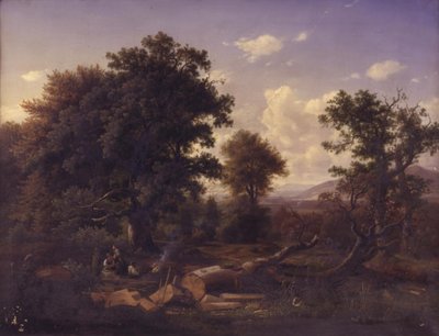 Paisagem no Tirol de Johann Mohr