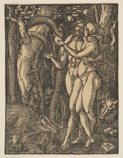 Adão e Eva, da Paixão Pequena, copy.n.d. de Johann Mommard