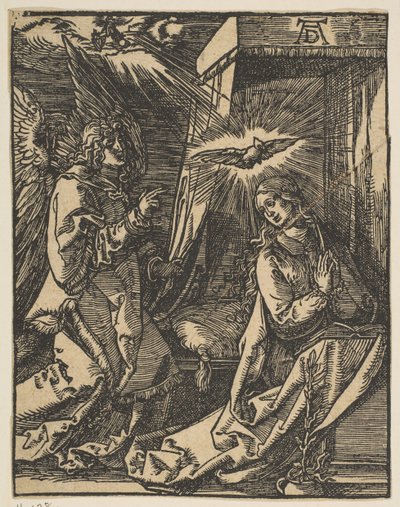 A Anunciação, da Pequena Paixão, copy.n.d. de Johann Mommard