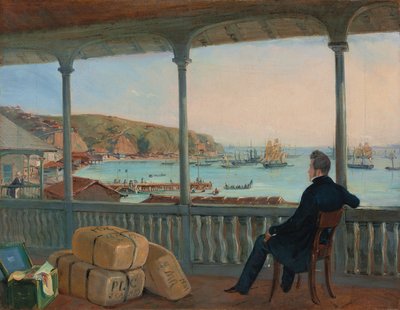Valparaíso, 1841 de Johann Moritz Rugendas