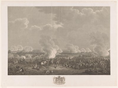 Batalha de Waterloo, 1815
Doze pratos da chegada e inauguração de William I em Bruxelas e as batalhas de Quatre-Bras e Waterloo em 1815 (título da série) de Johann Nepomuk Gibèle